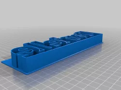 Danielle Text Cookie Cutter