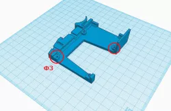 DIN Rail Mount for Raspberry Pi (Remix)
