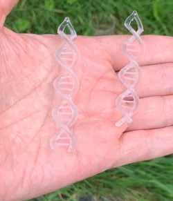DNA Helix Earring