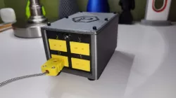 Enclosure for Phidget VINT Hub, 4x Thermocouple, and Artisan Coffee Scope