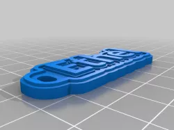 Ethel 3D Keychain