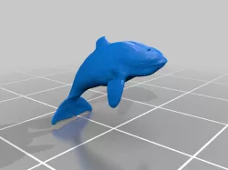 Free Willy with Resin mold support