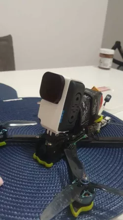 GoPro Hero 9, 10, 11 Vertical mount (FPV Drone)