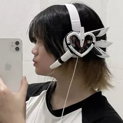 heart mecha headset