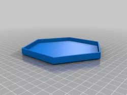 Hexagonal Pot Saucer Tray