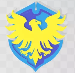 Hogwarts Legacy House Crest Ravenclaw / Hufflepuff / Slytherin / Gryffindor