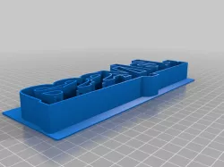 Jalyssa Text Cookie Cutter