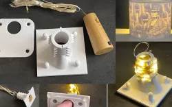 Lithophane Bottle Lights Adapter: Cheap and easy backlight