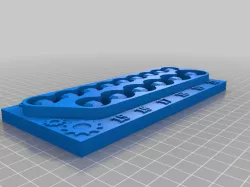 Metric Short Socket Organizer - Deep