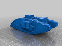 modified mk-v tank (flamer ver)