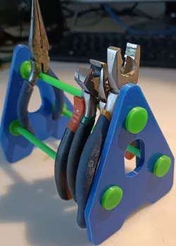 Modular rack nippers pliers tools holder stand