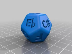Music Note Dice