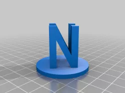 My Customized Dual Letter Blocks Illusion Customizer