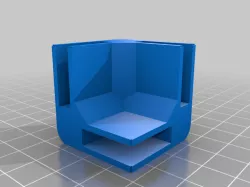 My Customized Parametric Mini Modular Framing System - Corner Block and Rail