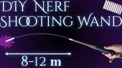 Nerf blaster magic wand (Harry Potter Hogwarts Legacy in Real Life)