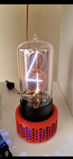 one tube nixie clock