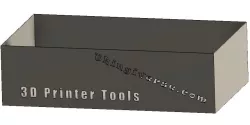 Perfect size toolbox for 3D printer