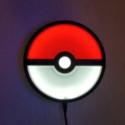 Pokéball Lamp
