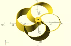 Simple toroidal Propeller