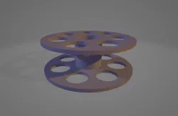 Spools for the wire dispenser