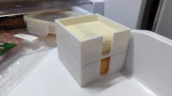 Stackable Kraft Singles (American Cheese) container