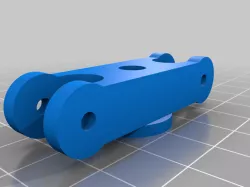 Standard folding propellor hub RC plane