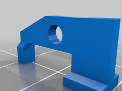 trx4m side mounts for battery and esc. with light pushbutton.