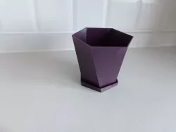 Twisted Hexagon Vase