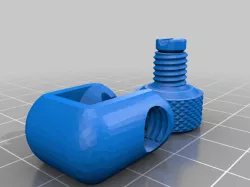 Ultimate Filament Clip Clamp Remixed w/bigger knob