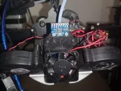 Vyper Dual 5015: Hotend Fan Adapter & ADXL345 Mount
