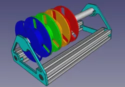 Wire Spool Holder/ Kabelspulen Halterung