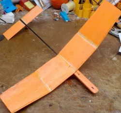 1974 M.I.T. Hawk class RC boost glider