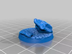 25mm round space elf bases
