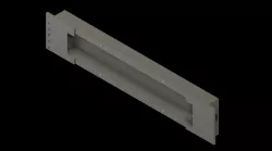 2U Mains Socket Panel