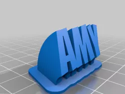Amy Nameplate