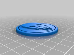 Bleeding Skull Coin