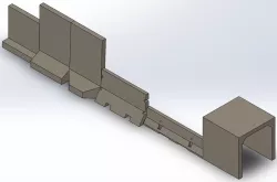 Concrete barriers 1:35