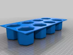 Cool Hexagon Ice cube Tray  