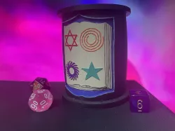 DnD Wizard Dice Cup