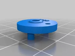 Dual 1229 anti-skate wheel (Kurvenscheibe)