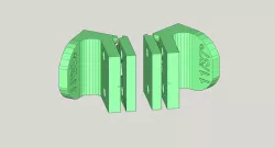 découpeur de tranchant pour épée en mousse - foamcuter 37° chirurgical blade n°11