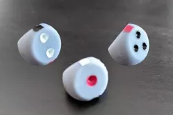 Face Down Color D3 dice