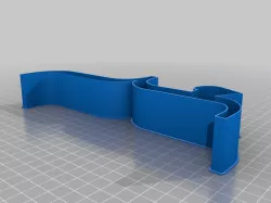 Fluffy Hearts RIGHT CURLY BRACKET, nestable box (v3)