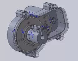 GEARBOX 24 RATION FOR 555 MOTOR