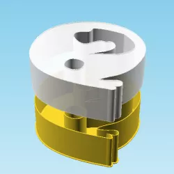 Ghost QUESTION MARK, nestable box (v2)