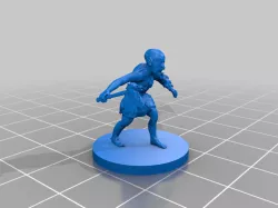Goblin with axe miniature