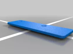 Hobart AM14 door magnet relocation template