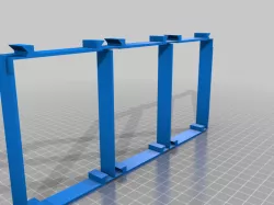 Ikea IHÄRDIG rack - back