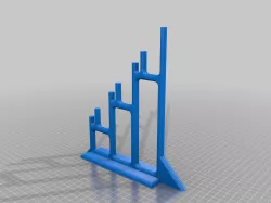 Katana Stand RAW blade out Single Dual and Triple