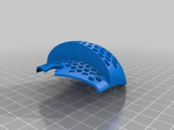Logitech G305 Honeycomb Battery Cover with raised surface for larger hands